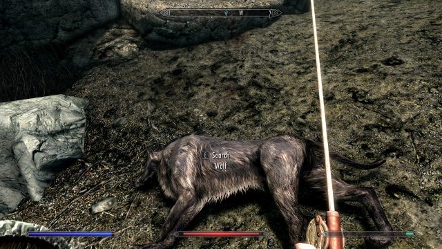 Skyrim Anniversary Edition - Mighty fishing rod