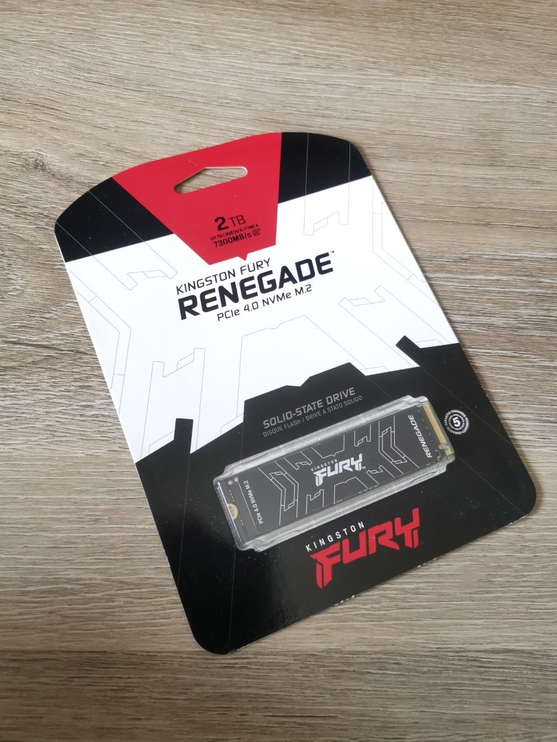 Ssd накопитель kingston fury renegade m 2