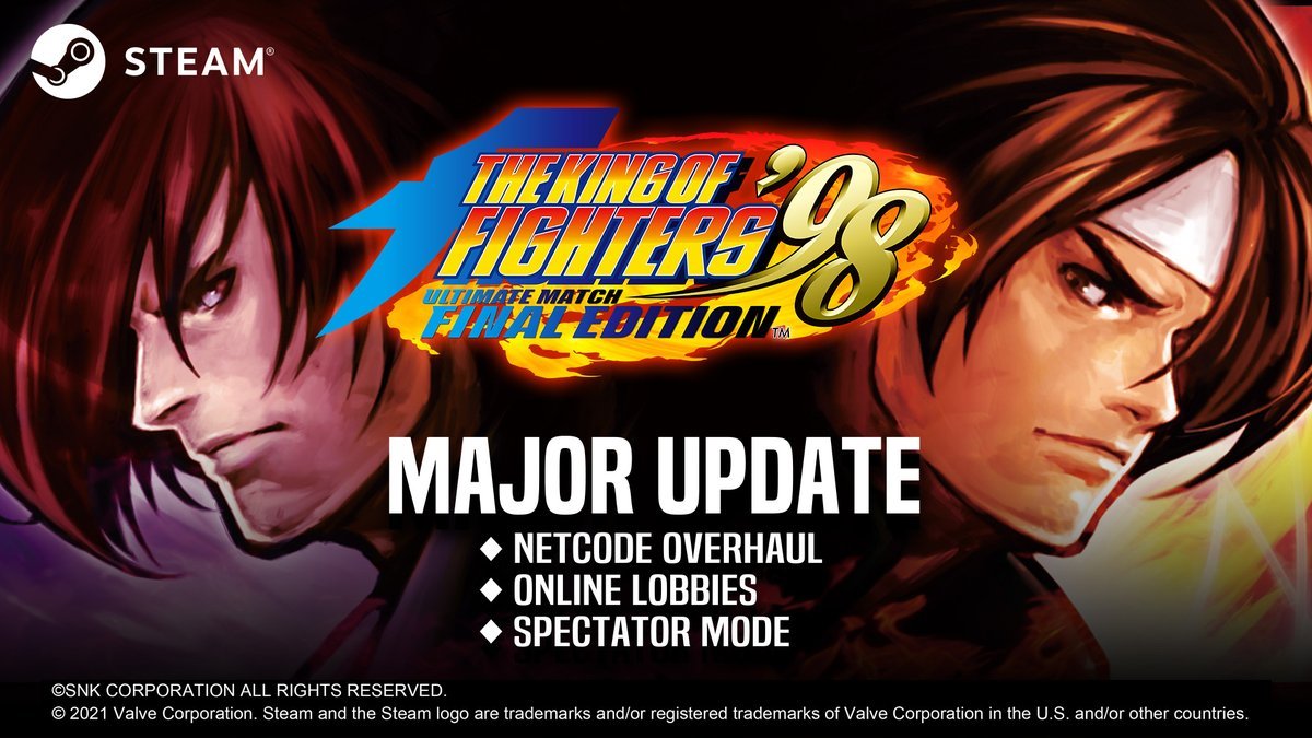 Buy THE KING OF FIGHTERS '98 ULTIMATE MATCH FINAL EDITION Steam PC