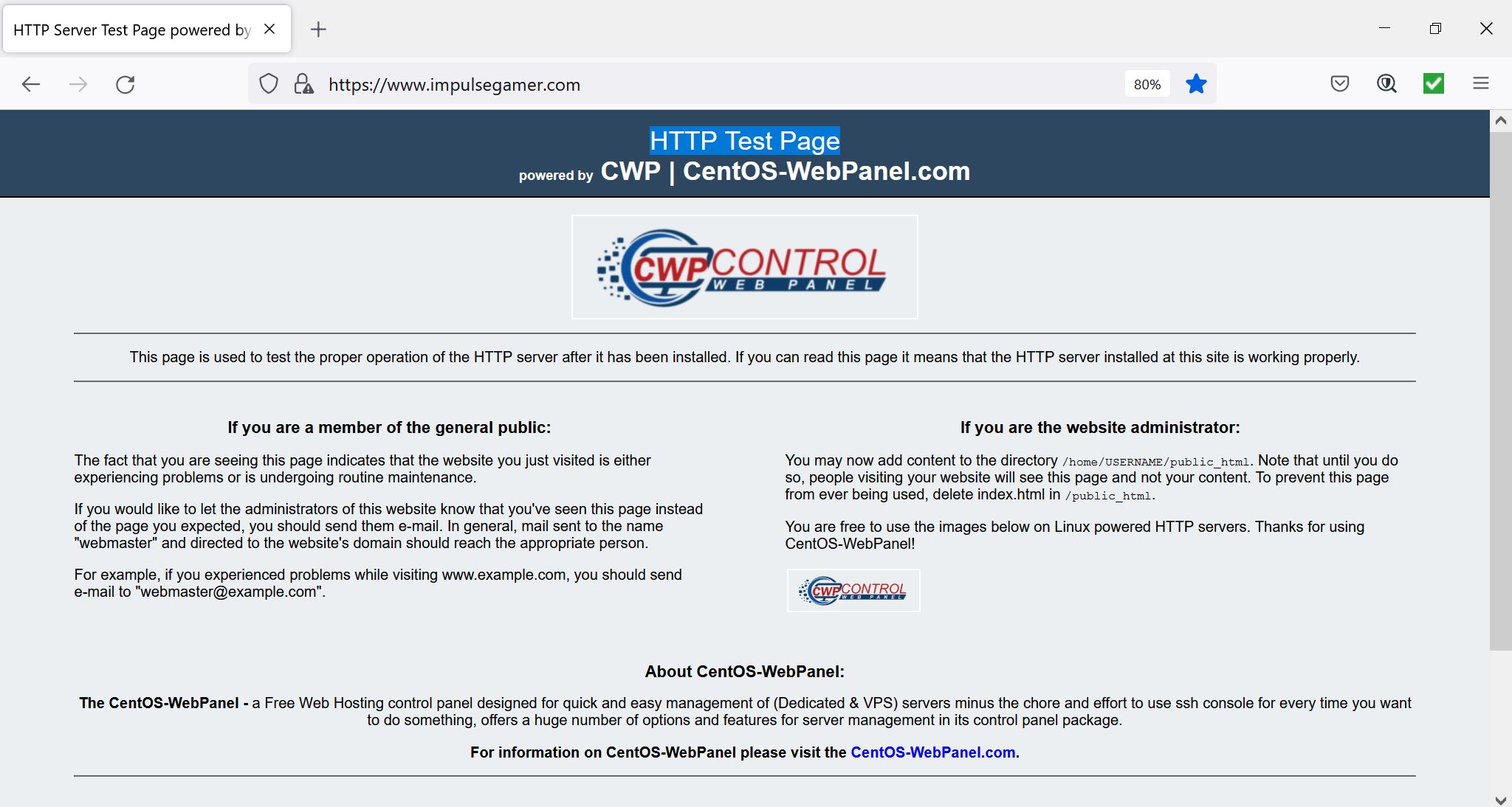 superfilmesonline.pro at WI. HTTP Server Test Page powered by CentOS-WebPanel.com