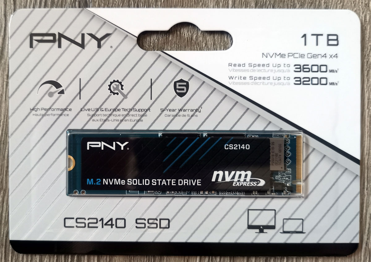 CS2140 M.2 NVMe SSD