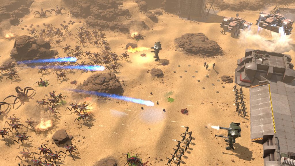 Starship Trooper Terran Command Gameplay