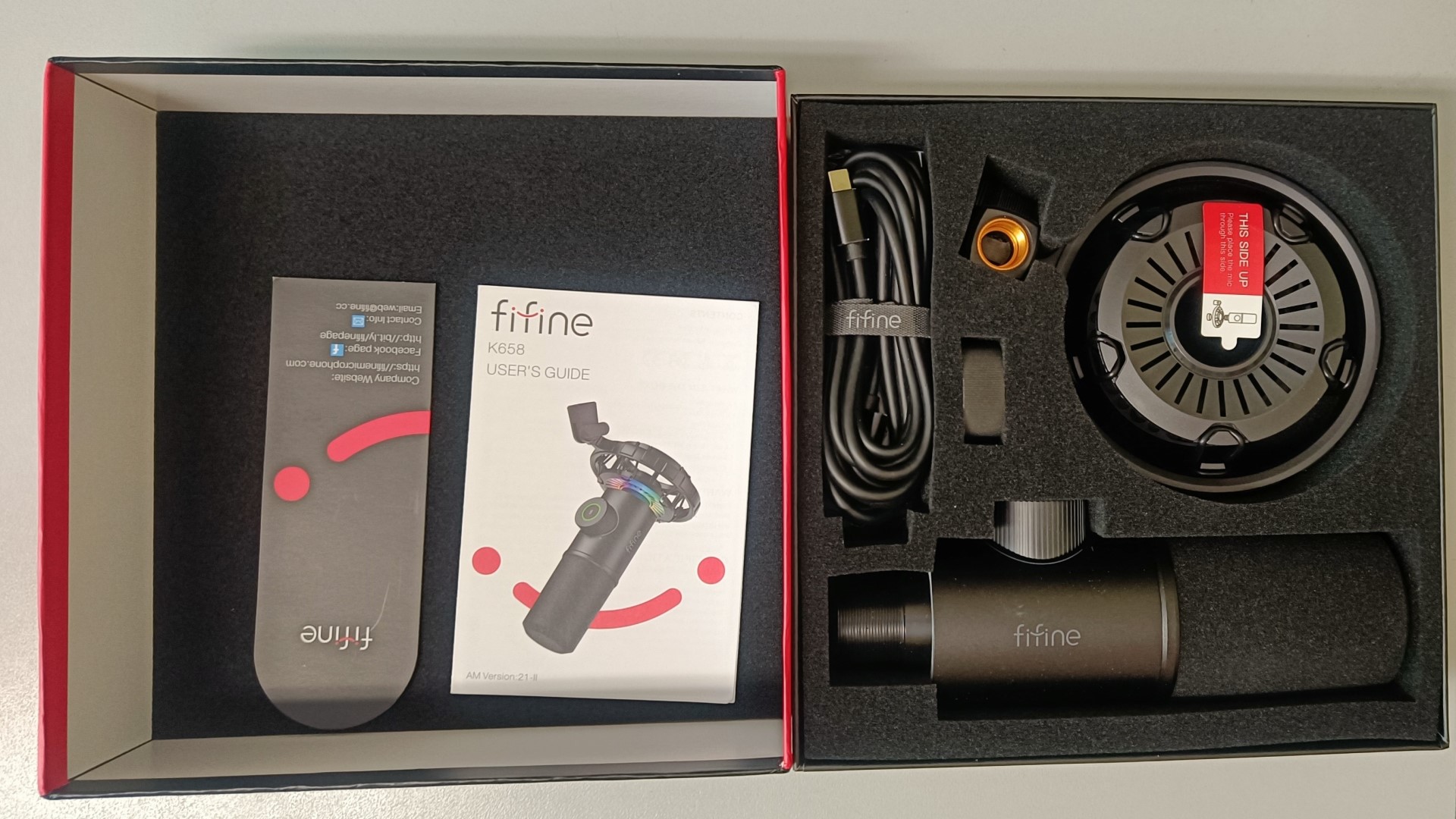 FIFINE K658 USB microphone review 
