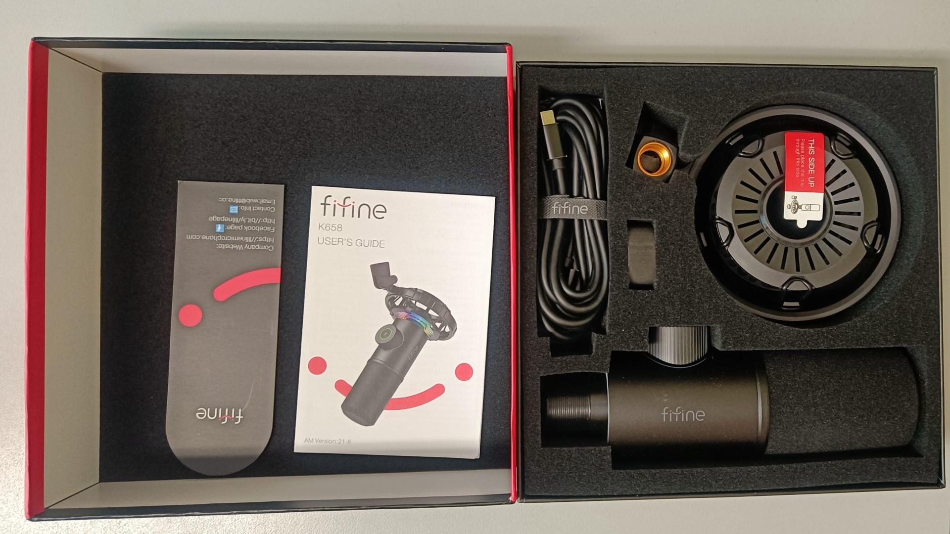 Fifine K658 - Budget Dynamic USB Mic with RGB! —