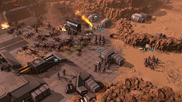Starship Trooper Terran Command Gameplay
