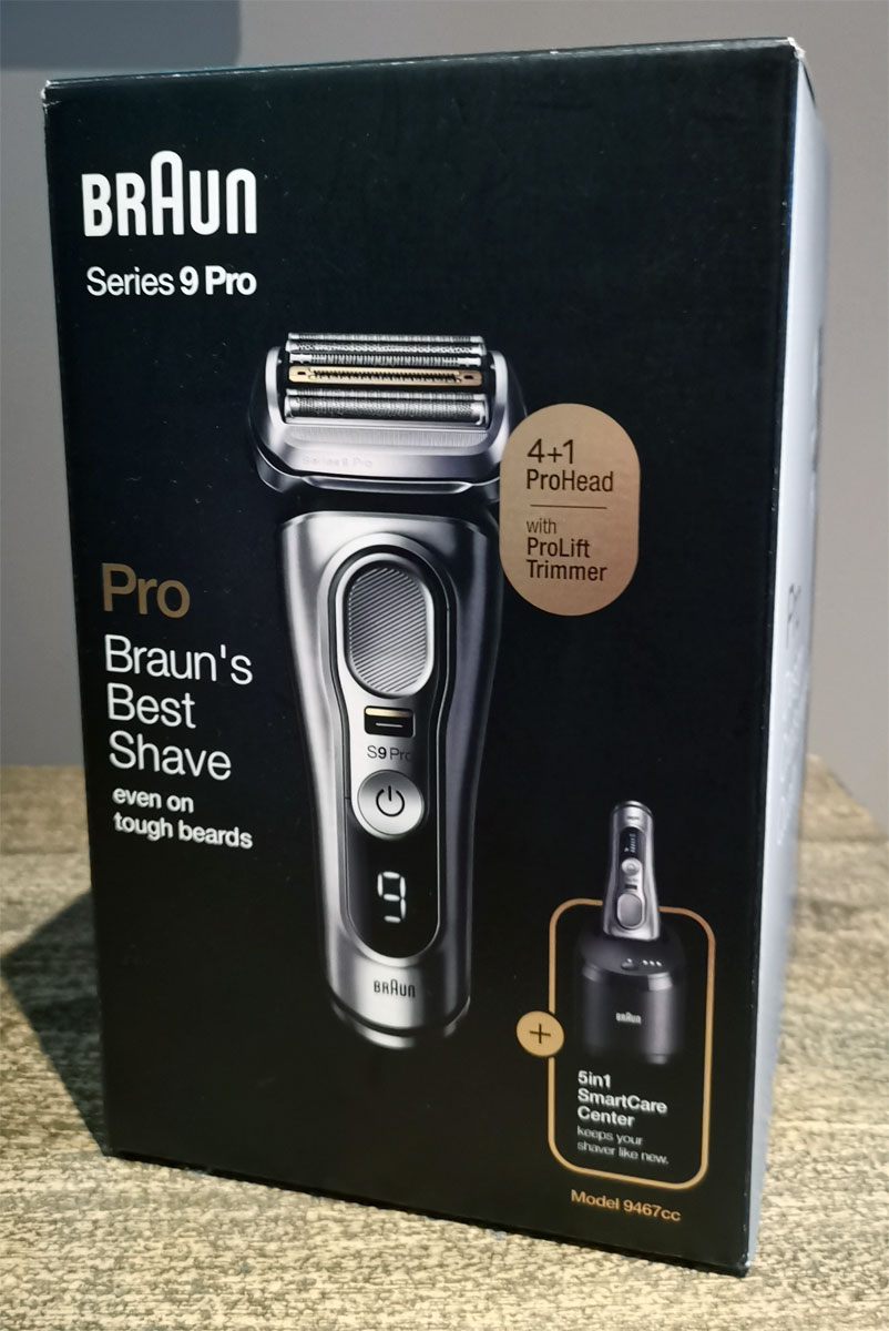 Braun Series 9 Pro 9467cc Wet & Dry shaver for men, with 5-in-1 SmartCare  center and leather travel case, For Comfort & Close Shave, Gentle &  Effective on Tough Beards, Silver 