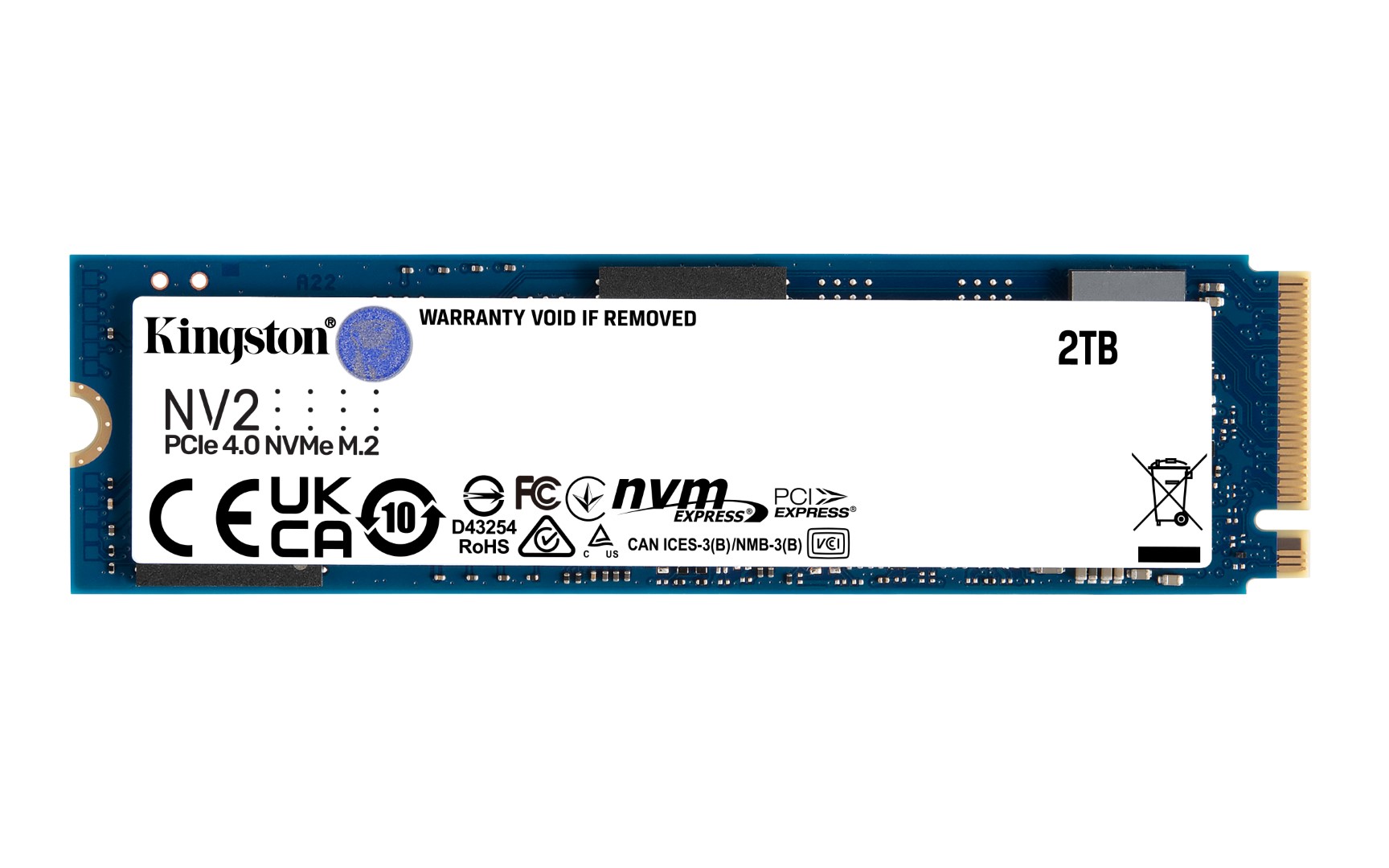 Kingston Brings Next-Gen Performance with NV2 PCIe 4.0 NVMe SSD ...