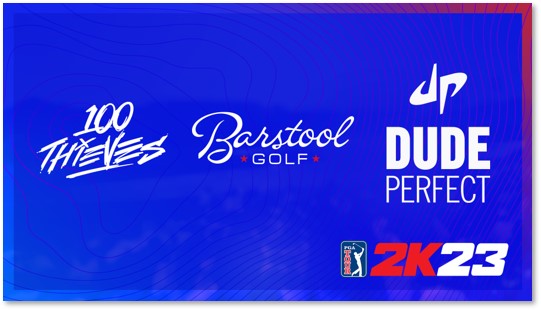 Geologi Vie kopi PGA Tour 2K23 - Barstool Sports, Dude Perfect & 100 Thieves Bring Lifestyle  Flair - Impulse Gamer