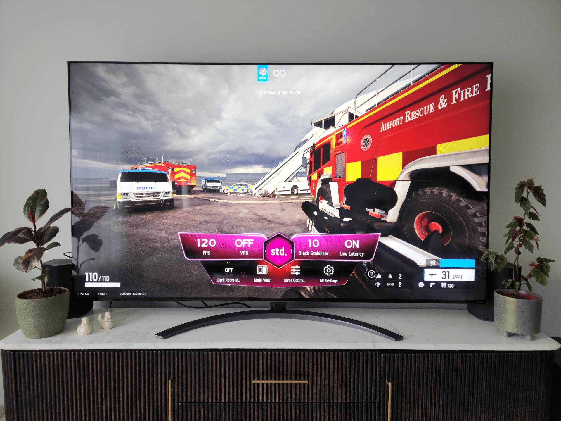 LG QNED91 4K QNED TV gaming review (75QNED91SQA) Larger Than Life LG_Australia Impulse Gamer