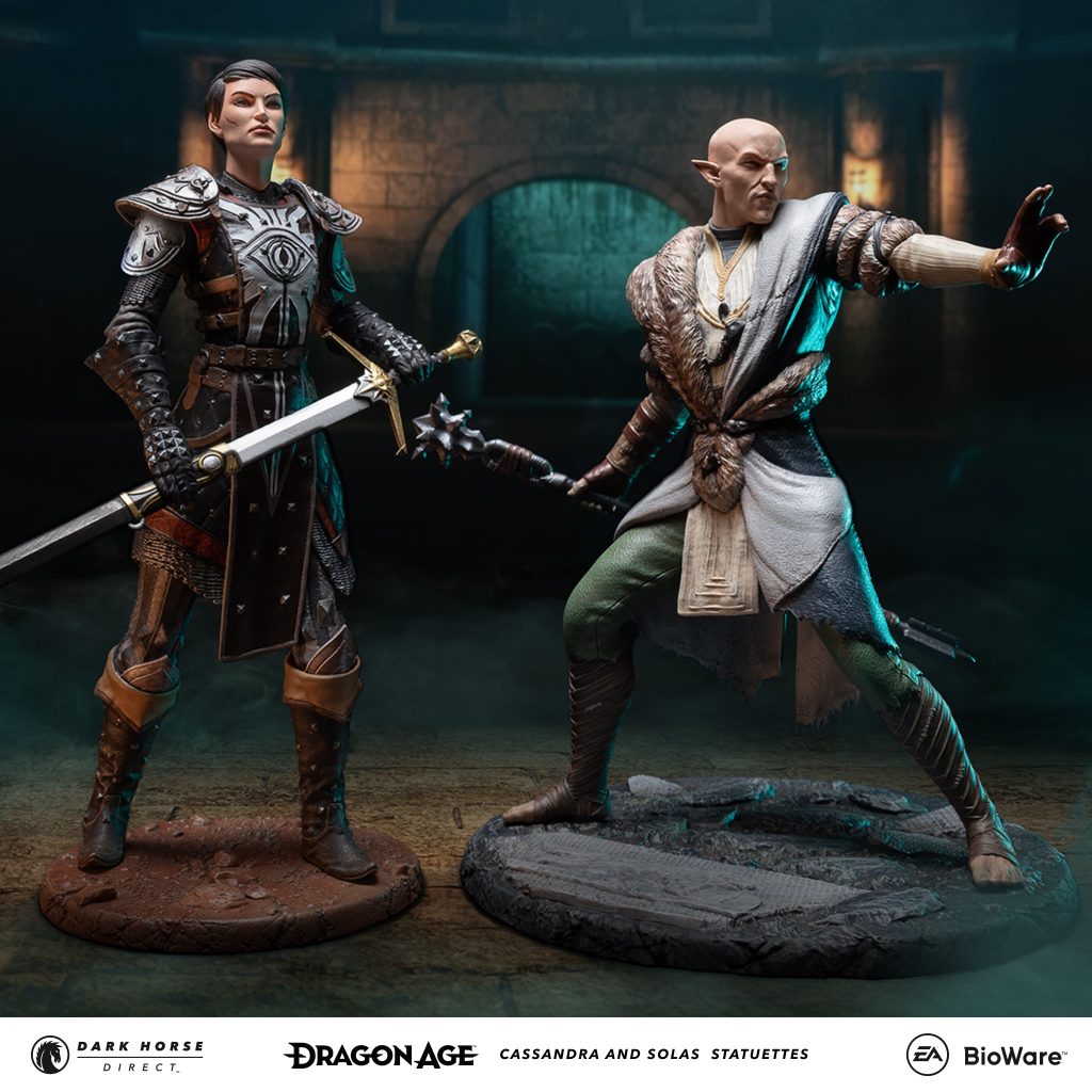 CELEBRATE DRAGON AGE DAY WITH TWO NEW STATUETTES FROM DARK HORSE DIRECT