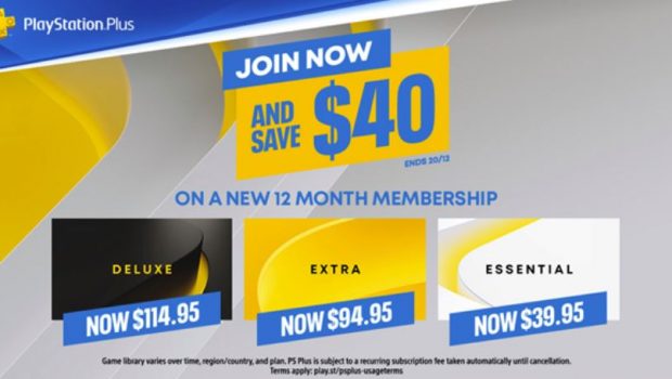 Playstation Plus 12 Months Subscription