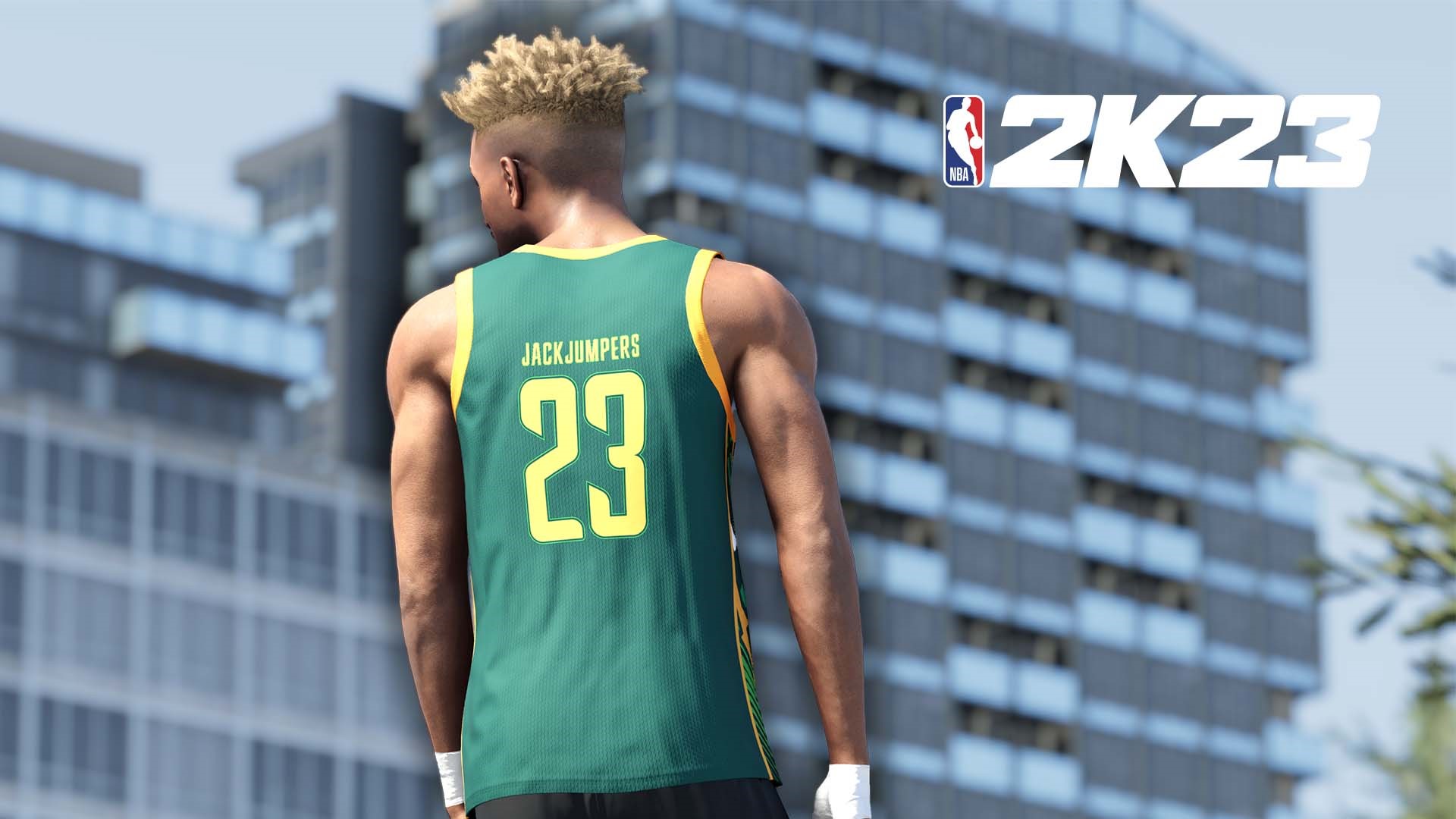 NBA 2K23 Seattle SuperSonics Jersey Creation 