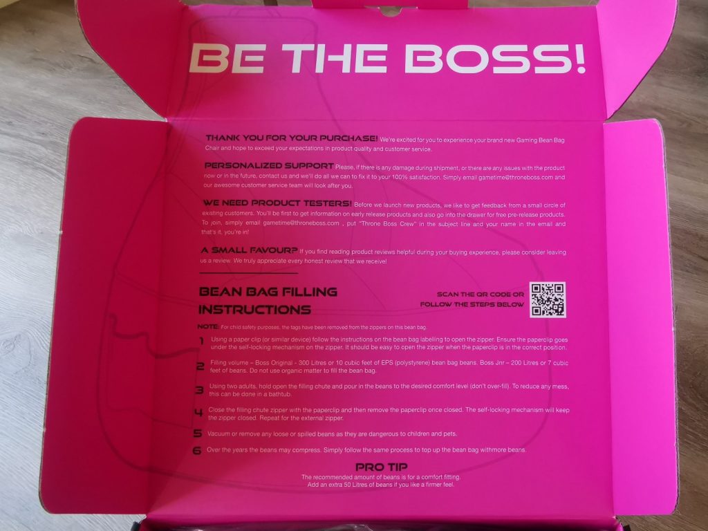 Throne Boss Gaming Bean Bag Chair Review (Throne of Games) Impulse Gamer