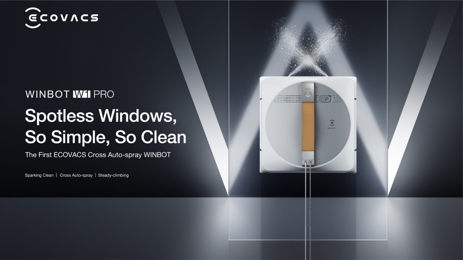 Spotless Windows, Simple And Clean – ECOVACS ROBOTICS Launches WINBOT ...