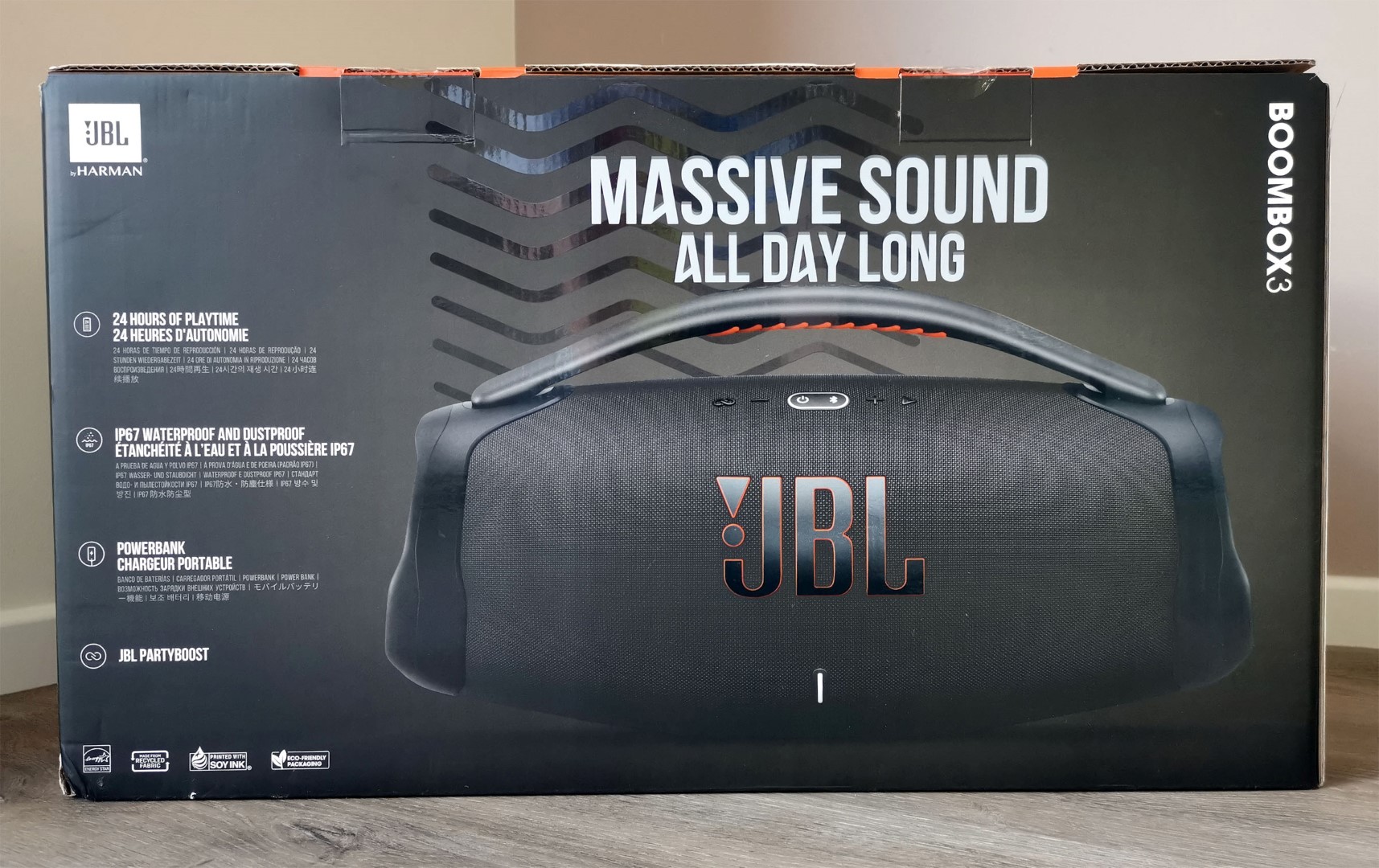 Examen de la JBL Boombox 3