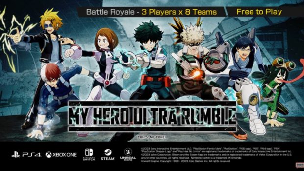 My Hero Ultra Rumble - Release Date Trailer