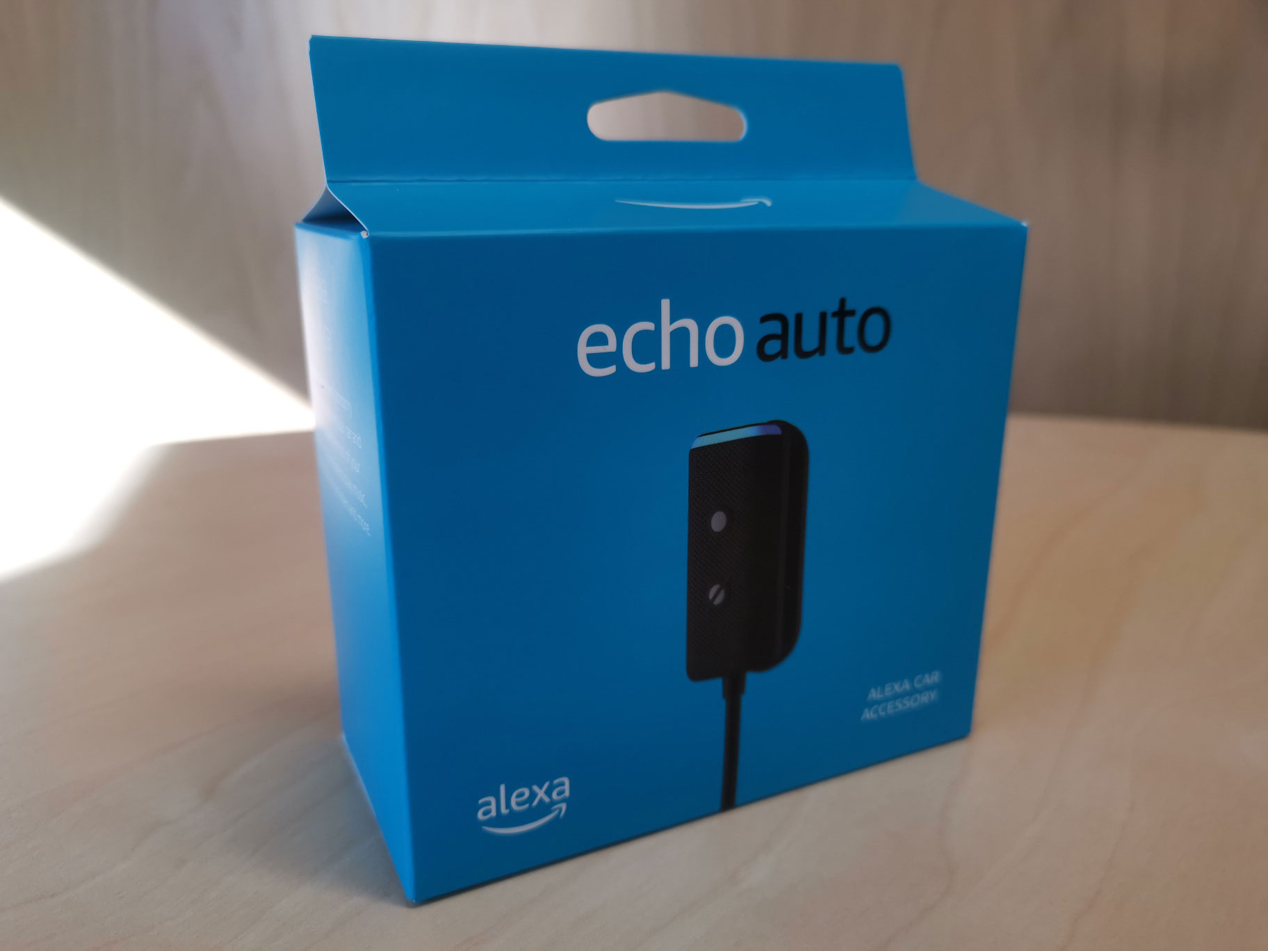 Echo Auto Alexa Smart Assistant for Vehicle Car  Alexa Open  Box!