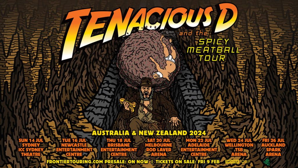 Tenacious D announce The Spicy Meatball Tour Australia & New Zealand