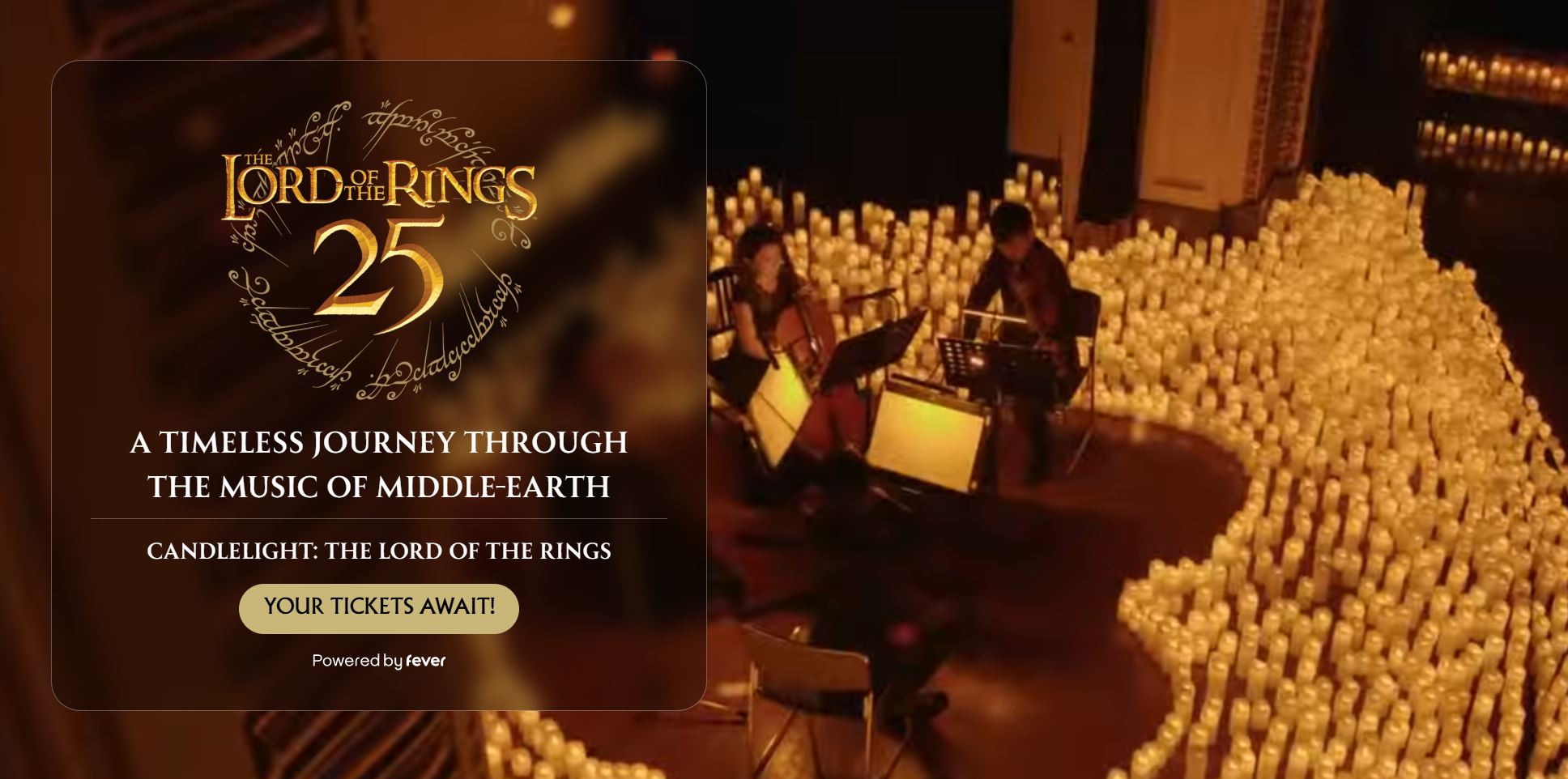AUSTRALIA CITIES TO HOST LORD OF THE RINGS CANDLELIGHT SERIES - Impulse  Gamer