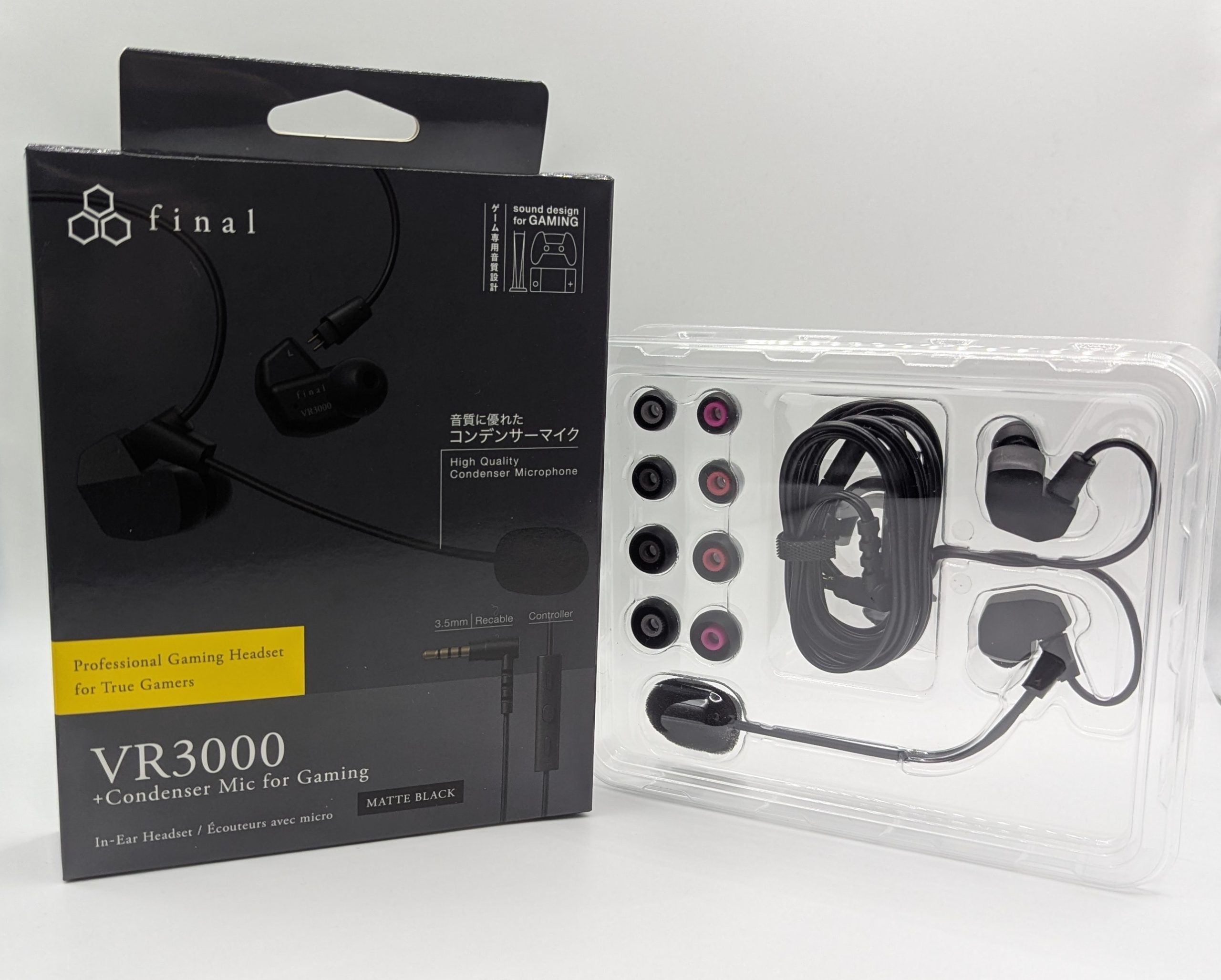 美品 final VR3000 Condenser Mic for Gaming Final VR3000 + Condenser Mic for Gaming Review - Impulse Gamer