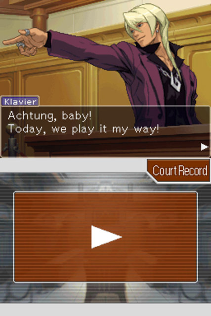 Apollo Justice: Ace Attorney, Nintendo DS, Jogos