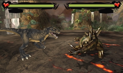 Combat of Giants: Dinosaurs 3D Velociraptor Tyrannosaurus