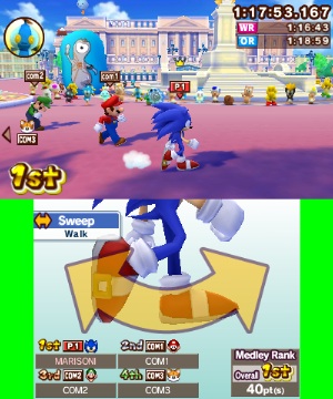 Wii - Mario & Sonic at the London 2012 Olympic Games - Title