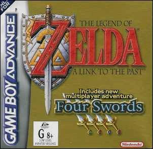 link to the past gba with 1player 4swords