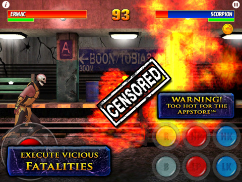 Ultimate Mortal Kombat 3- iPhone Review – Capsule Computers